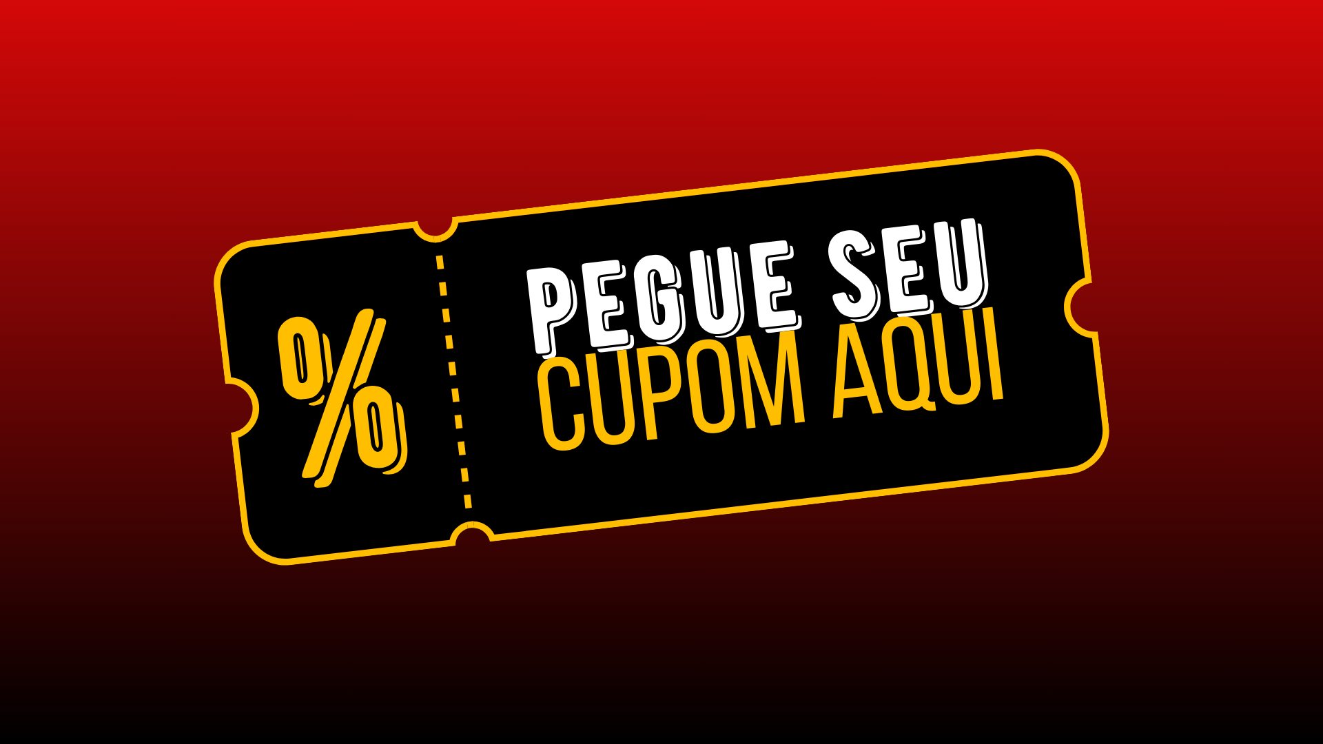 Pegue Seu Cupom Aqui Logo